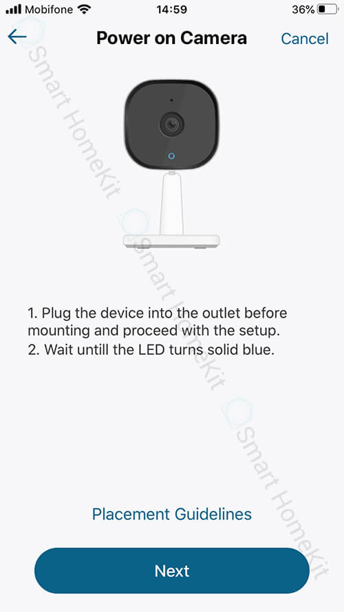 setup cai dat eufy camera 8