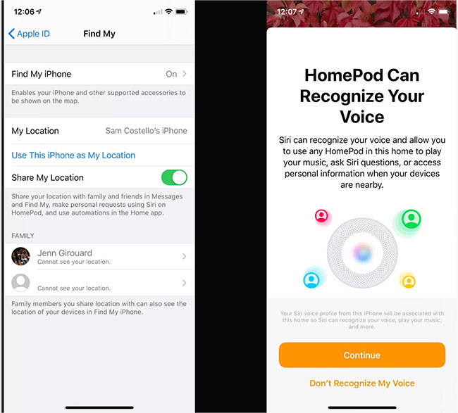 thiet lap apple homepod 1 1