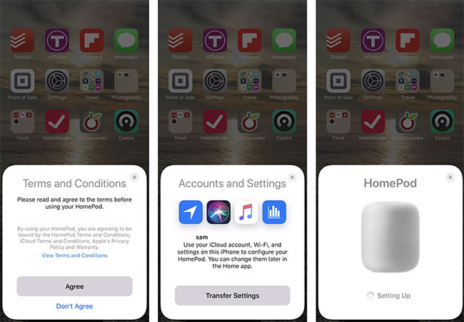 thiet lap apple homepod 3