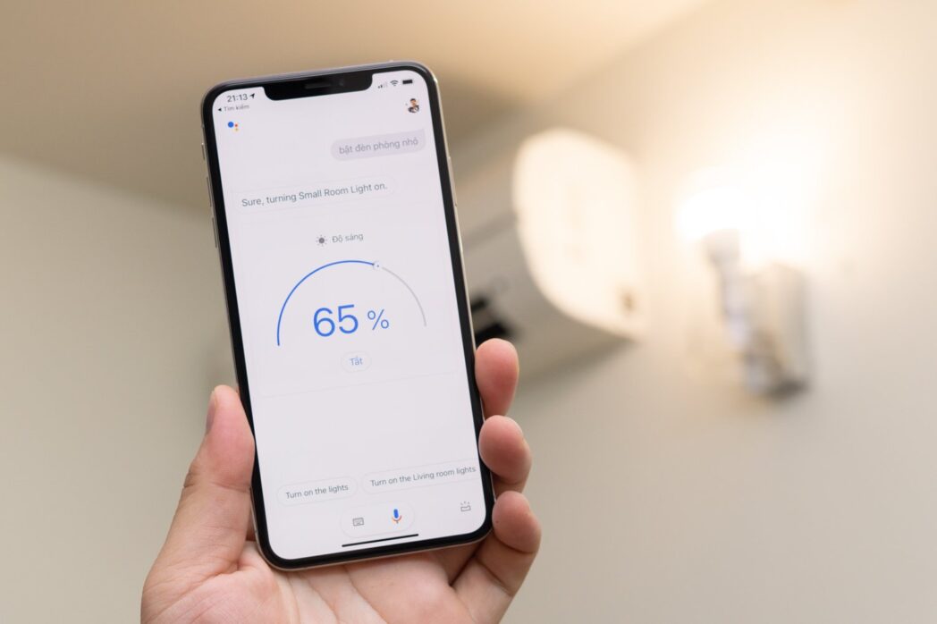 Google Home control scaled