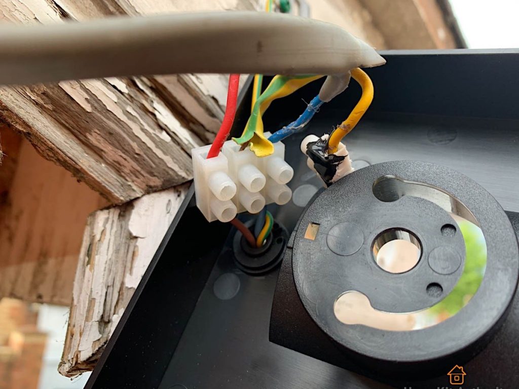 Netatmo outdoor camera wiring
