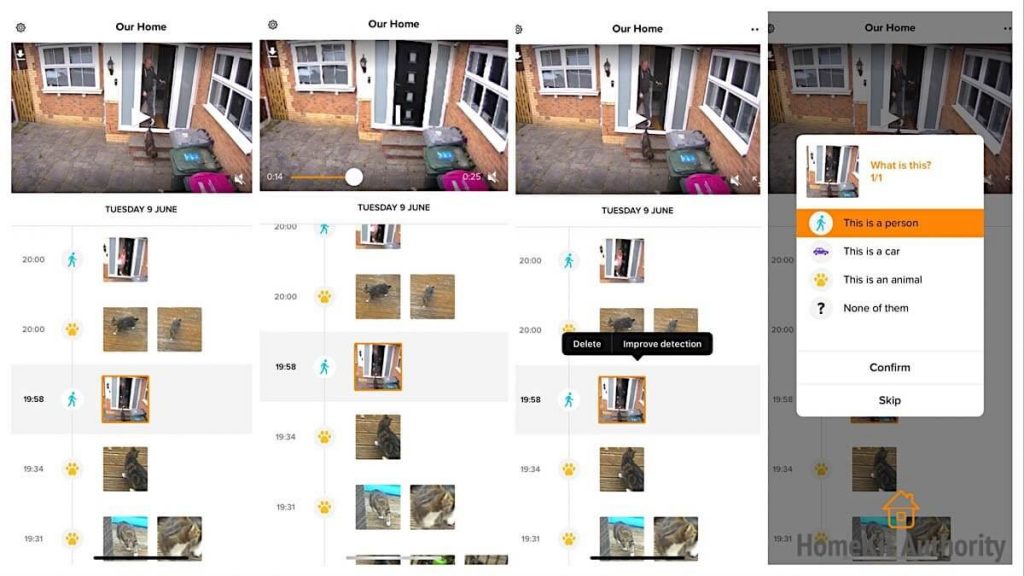Netatmo security app