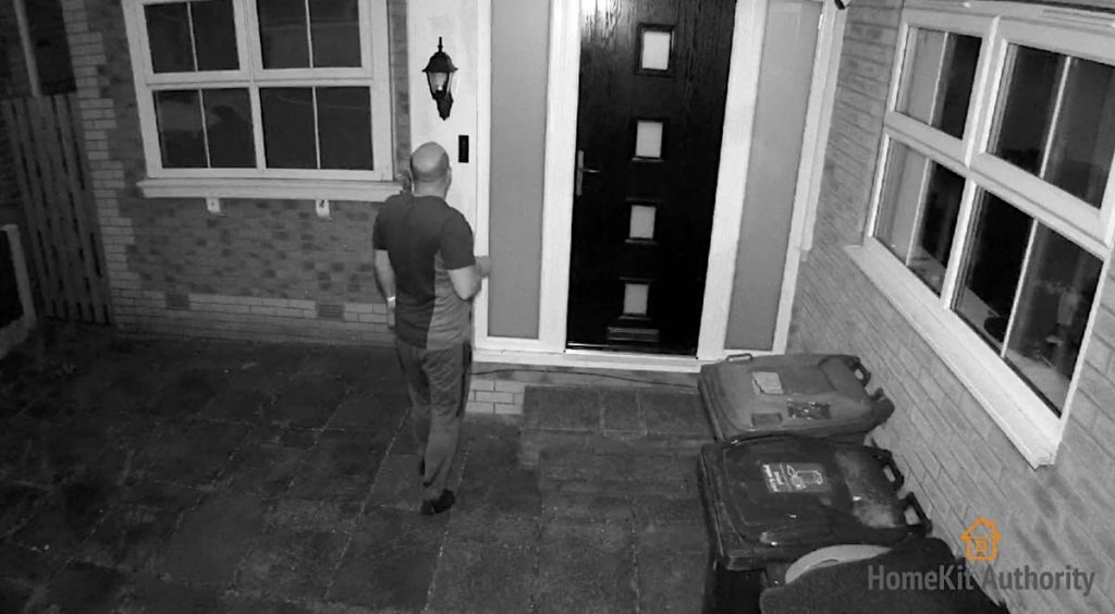 Netatmo smart outdoor camera siren night