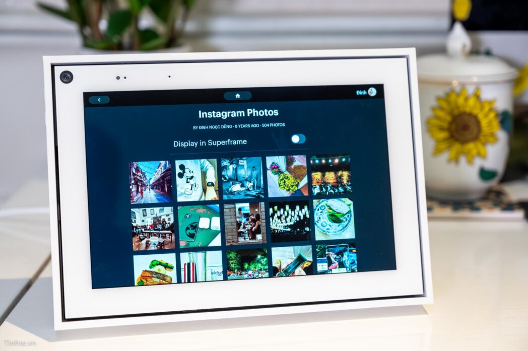 Trên tay Facebook Portal: hiển thị ảnh Facebook/Instagram, gọi Messenger, trợ lý Alexa, loa di động facebook portal 4 scaled
