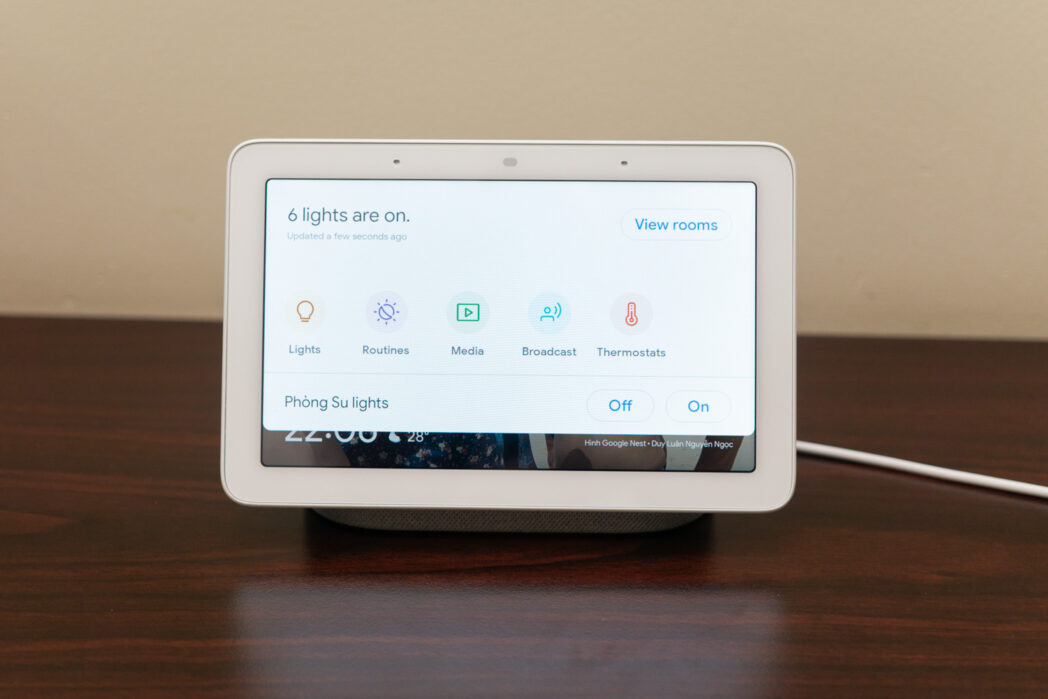 tren tay google nest hub 2 scaled