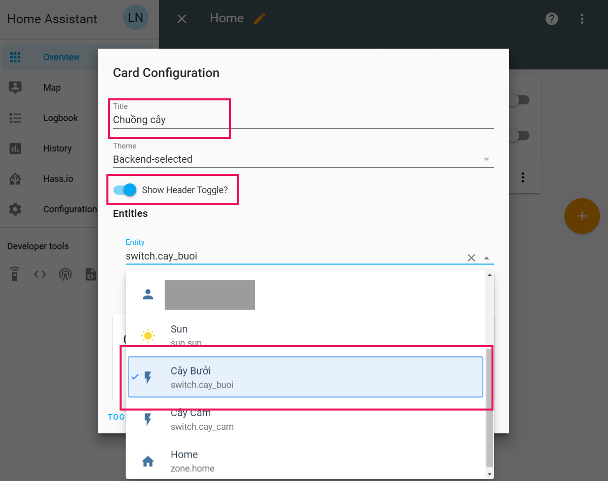ket noi sonoff hass 23