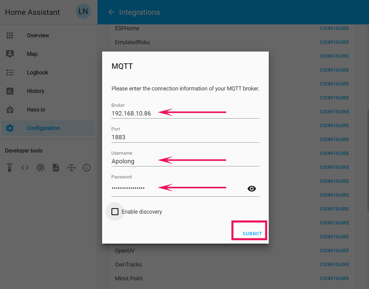 ket noi sonoff hass 8