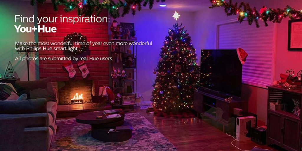 philips hue xmas decorate 1