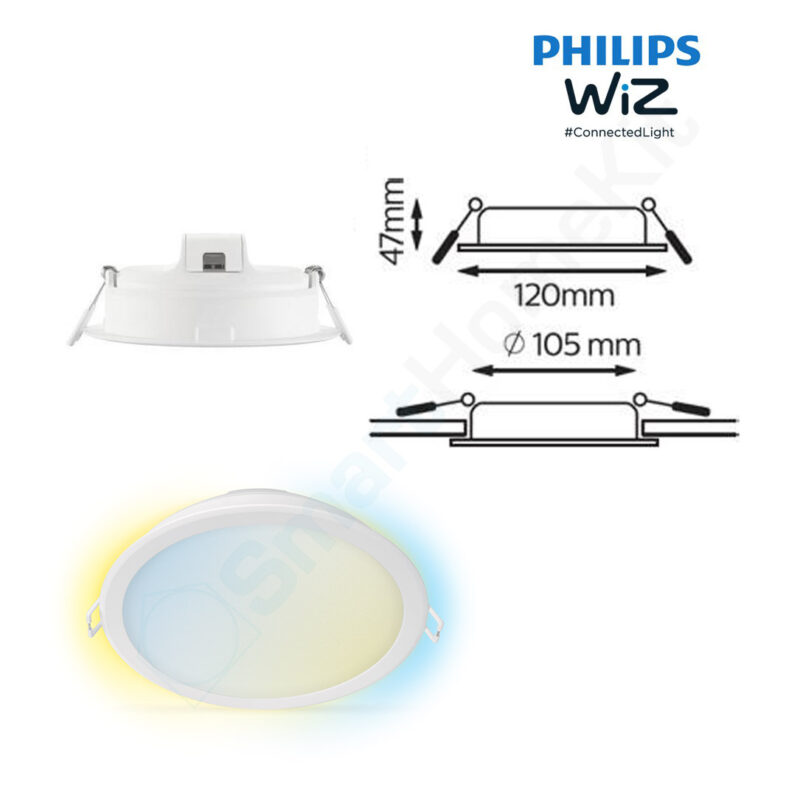 Đèn thông minh âm trầnWiZ Tunable White Downlight