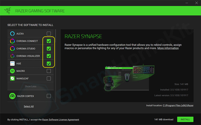 razer chroma philips hue sync 1